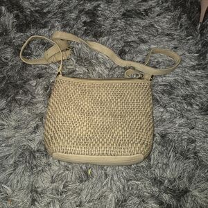 Vintage Vilenca Holland Woven Leather Crossbody Purse